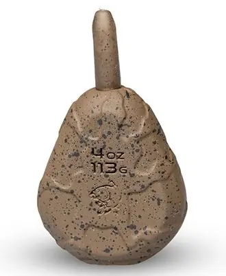 Zátěž Nash Flat Pear In-Line Lead 170gr | K objednání