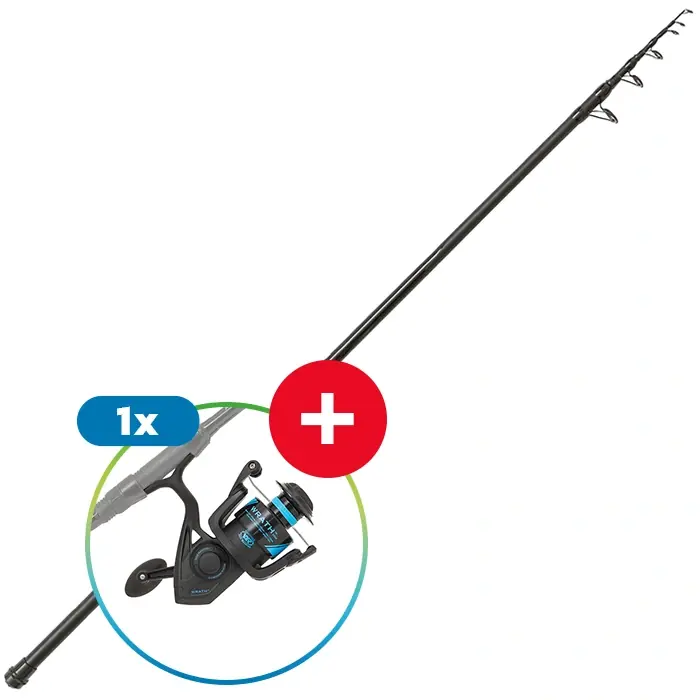 Prut + Naviják Penn Wrath Bolescopic Combo | Ušetřete