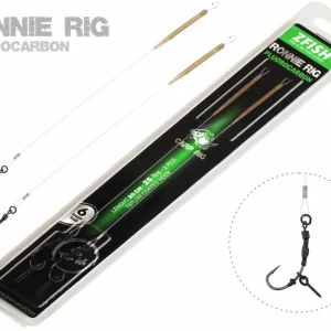 2ks - Návazec Zfish Fluorocarbon Ronnie Rig Velikost 8 | Jen tento týden