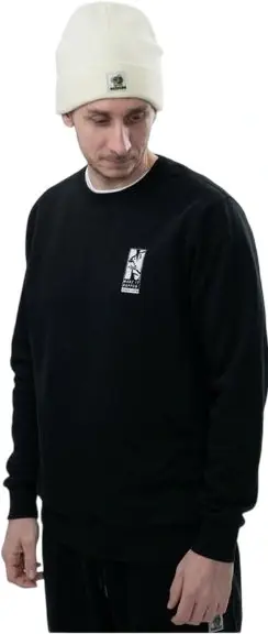 Jen pár kusů | Mikina Nash Make It Happen Since 1978 Jumper Black Velikost XL