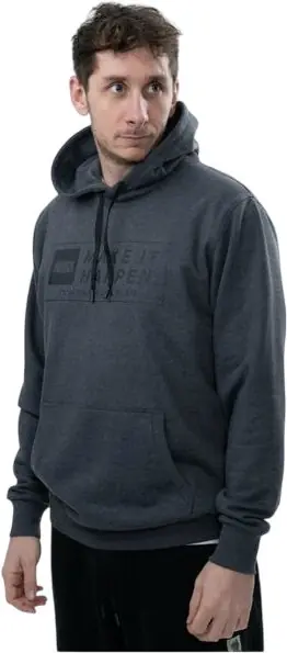 Výhodná cena - Mikina Nash Make It Happen Coordinates Hoody Grey Marl Velikost S