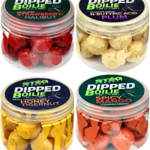 Dipované Boilies Stég Honey-Tigernut - Novinka v nabídce