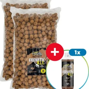 10kg Boilies Carp Only Frenetic A.L.T. Oliheň Játra 24mm + Booster ZDARMA | Rychlá expedice