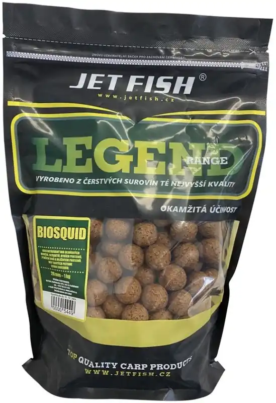 Oblíbený produkt | Boilie JetFish Legend Range 20mm 1kg