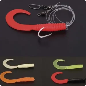 Bezpečný nákup - Návazcový Systém Aquantic Grossfischsysteme Červená