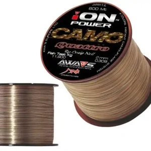 Nejprodávanější - Vlasec AWA-S Ion Power Camo Quattro 600m