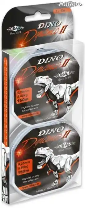 Prémiová kvalita - Vlasec Mikado Dino Dynamic II 150m 0,10mm/2,2kg