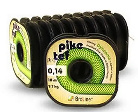 Pletená Šňůra BroLine Pike Tef 10m | Velmi oblíbený produkt