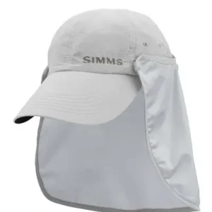 Výprodej - Kšiltovka Simms BugStopper Sunshield Hat Ash