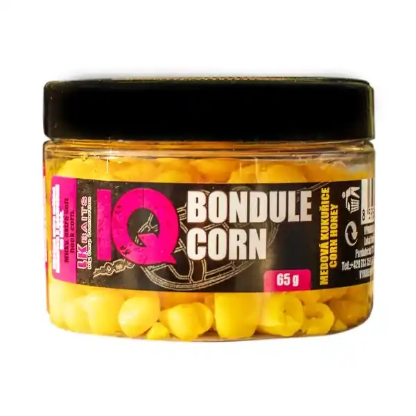Akční sleva | Nakládaná Kukuřice LK Baits IQ Method Feeder Bondule Corn 65gr Medová Kukuřice