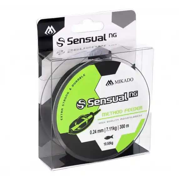 Vlasec Mikado Sensual NG Method Feeder Black 300m 0,28mm - Přímo z továrny