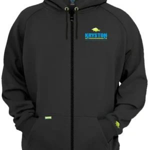 Mikina Kryston Černá Zipper - Doprodej