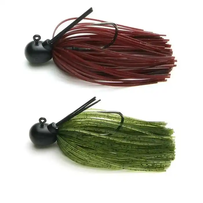 Velmi žádaný produkt | Jigová Hlavička Keitech Tungsten Guard Spin 4,2gr Green Pumpkin PP
