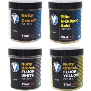 Mezi nejprodávanějšími | Boilie Vitalbaits Pop-Up 80gr Pina N-Butyric Acid 14mm
