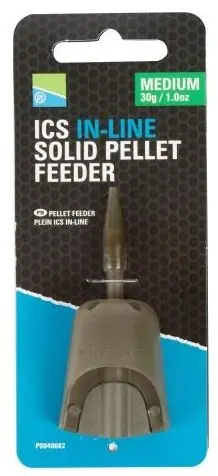 Feederové Krmítko Preston ICS In-line Solid Pellet Feeder Medium 45gr | Přidat do košíku