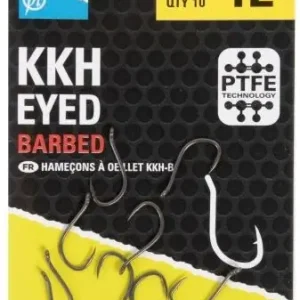 10ks - Háček Preston KKH Hooks Barbed Velikost 8 | Využijte nabídku