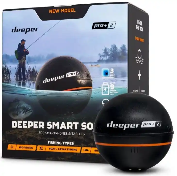 Sonar Deeper Smart Fishfinder PRO+ 2 - Pospěšte si