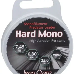 Návazec Iron Claw Hard Mono 25m 0,45mm 14,35kg | Nabídka