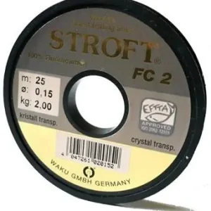 Akční cena | Vlasec Fluorocarbon Stroft FC2 50m 0,17mm/2,70kg