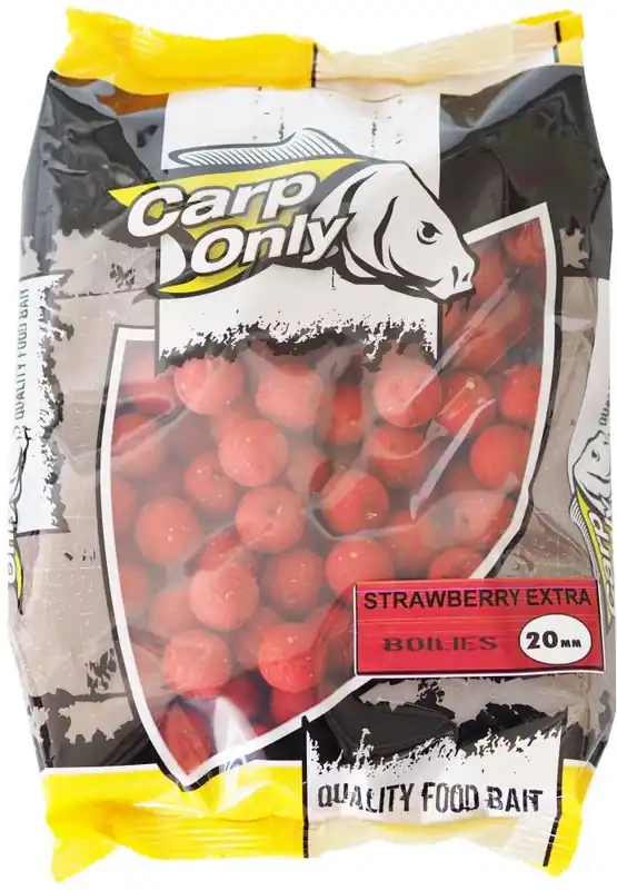 Boilies Carp Only Strawberry Extra 16mm 1kg - Outlet