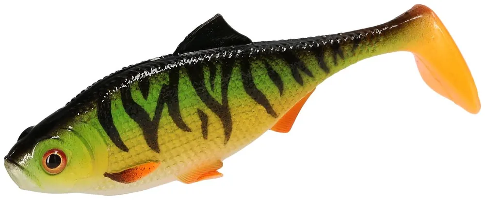 Lze objednat - 4ks Gumová Nástraha Mikado MFT Roach 12cm Natural Perch