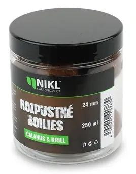 K dispozici | Rozpustné Boilies Nikl Calanus & Krill 250ml