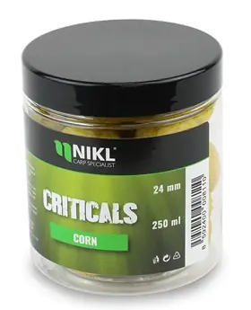 Boilie Nikl Criticals 250ml Corn 18mm - Cena od výrobce