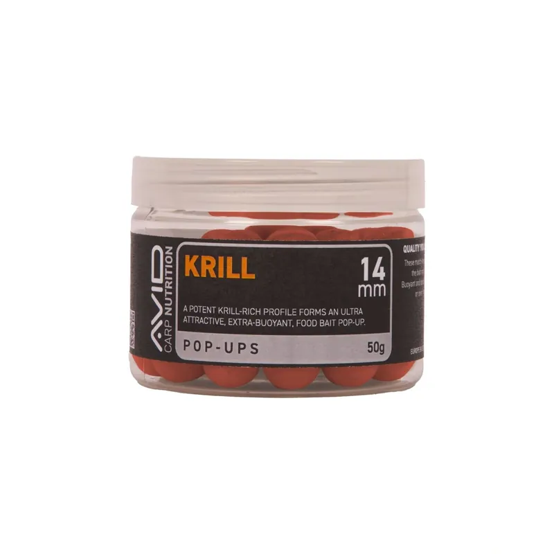Plovoucí Boilies Avid Carp 14mm 50gr Krill | Skvělé hodnocení