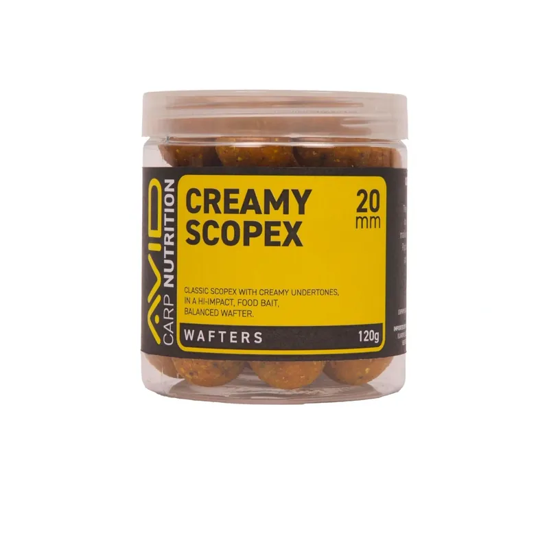 Wafters Avid Creamy Scopex 15mm 120g - Vysoká kvalita