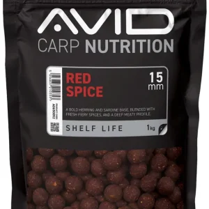 Cena od výrobce | Boilies Avid Carp Red Spice 24mm 1kg