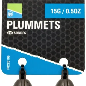 Kvalitní produkt | 2ks - Hloubkoměr Preston Plummets 15g