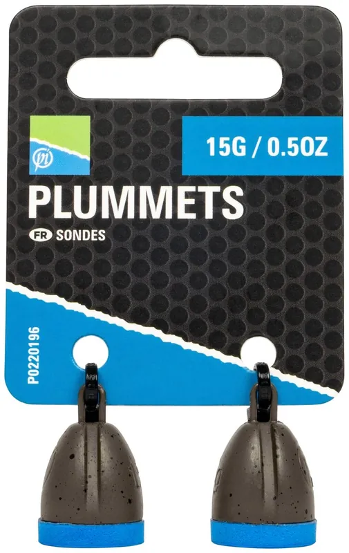 Kvalitní produkt | 2ks - Hloubkoměr Preston Plummets 15g