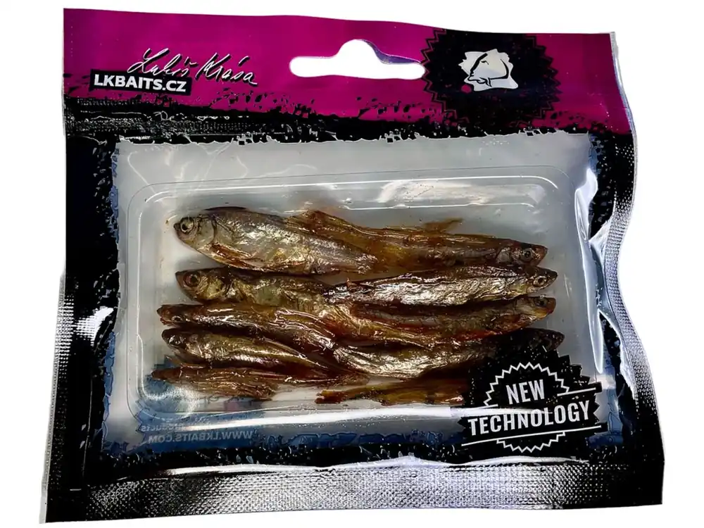 10ks Dipovaná Rybička LK Baits Predátor M - Kupte dnes