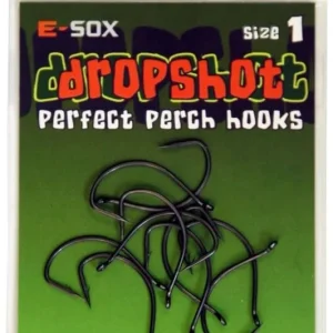 10ks Háček Drennan E-SOX Dropshot Hook Size 1 | Nový produkt