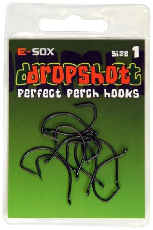 10ks Háček Drennan E-SOX Dropshot Hook Size 1 | Nový produkt