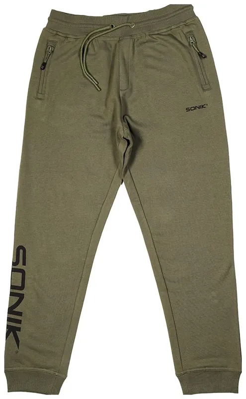 Tepláky Sonik Jogger Green Velikost L | Super nabídka