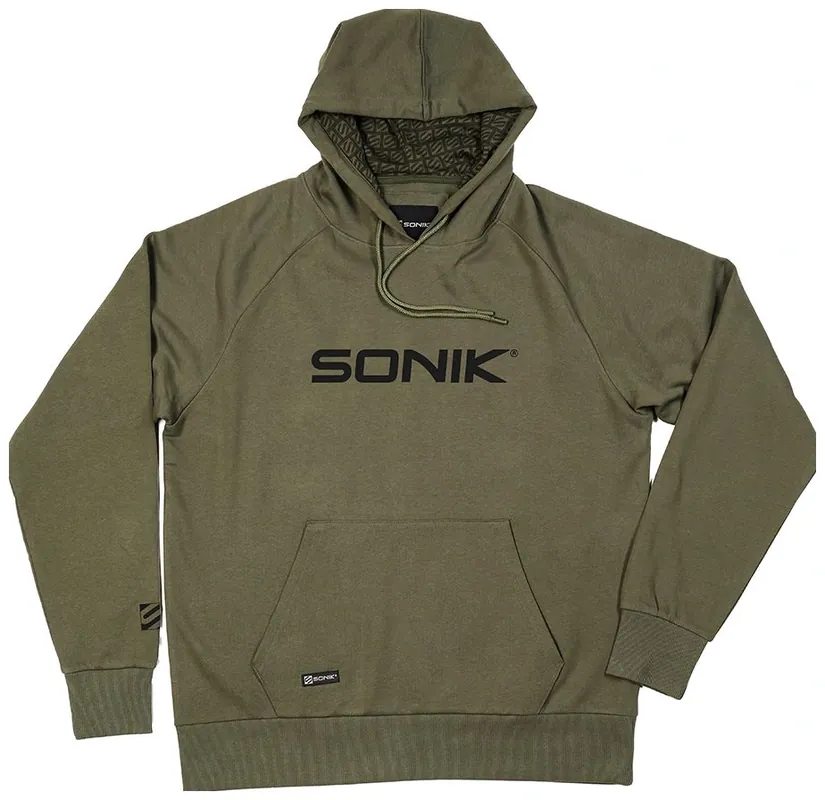 Mikina Sonik Hoody Green XL | Akce