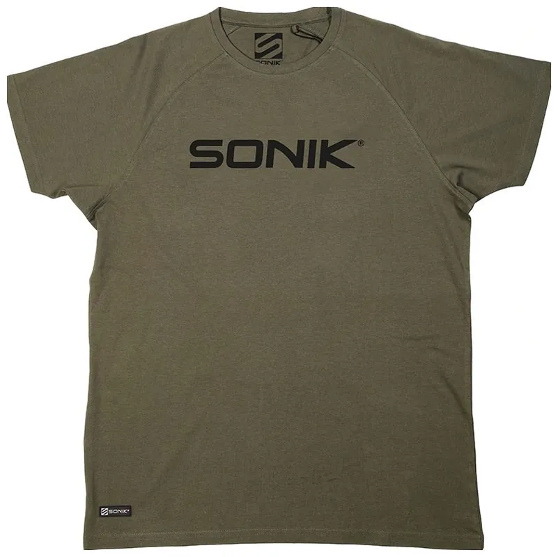 Tričko Sonik Raglan Tee Green-M Velikost M - Extra sleva