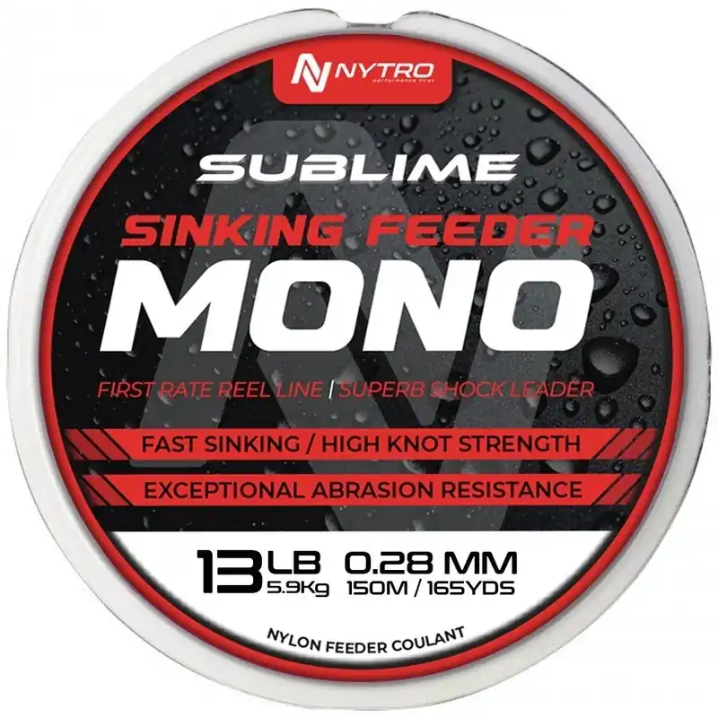 Vlasec Nytro Sublime Sinking Feeder Mono 150m 0,33mm 8,6kg | Nový produkt