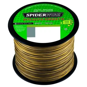 Výprodej | SpiderWire šňůra Stealth Smooth X8 Camo 0.33mm - 0.39mm (1m - 2000m)
