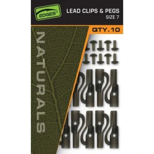 FOX Edges Závěsky Naturals Lead Clips & Pegs Size 7 - 10ks | Kvalitní produkt