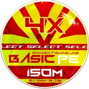 Poslední dny akce | Select šňůra Basic PE 4X Orange 0.04 - 0.18mm 150m
