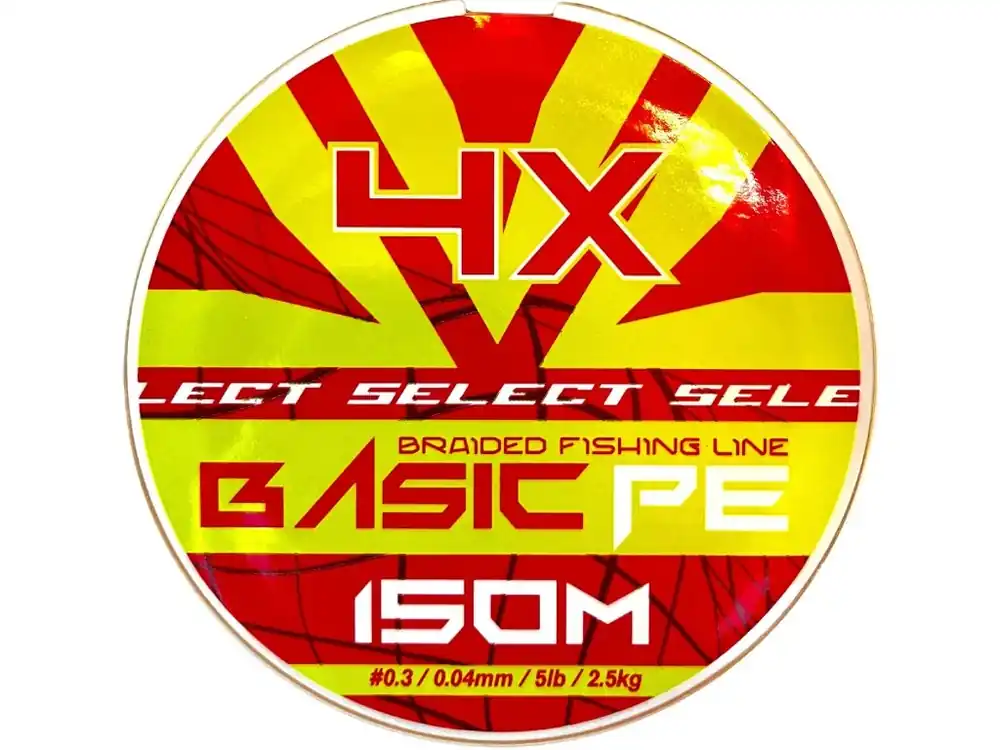 Poslední dny akce | Select šňůra Basic PE 4X Orange 0.04 - 0.18mm 150m