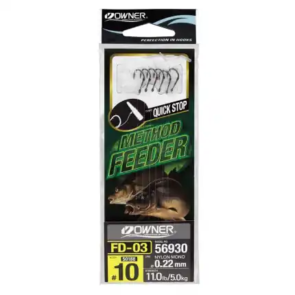 návazec Owner FD-03,háček č.16,vlasec 0.18 mm/6ks/ - Akční cena
