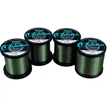 Kryston vlasce - Oblivion Super Grade Cop. 0,28mm 8lb 1000m dark | Top cena