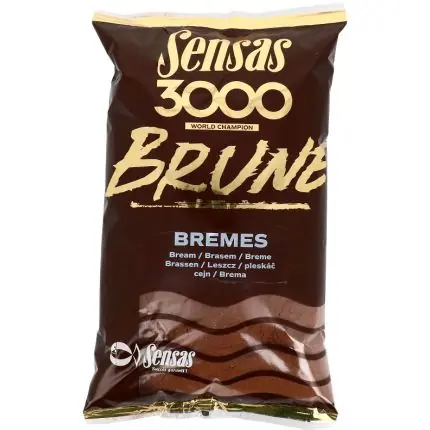 Sensas Krmení 3000 Brune Bremes 1kg - Blesková nabídka