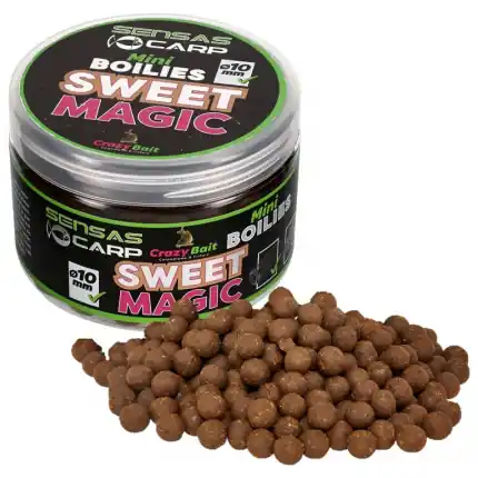 Sensas Boilies Mini Crazy Sweet Magic 80g | Velká sleva