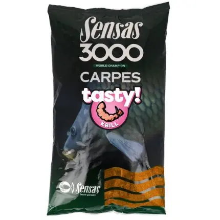 Sensas Krmení Carp Tasty 3000 Krill 1kg - Bestseller