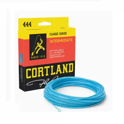 Cortland muškařská šnůra 444 Classic Intermediate Ice Blue Fresh/Salt - Akční sleva