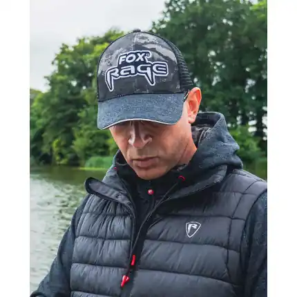 Fox Rage Embroided Camo Trucker Cap - Ihned k dispozici